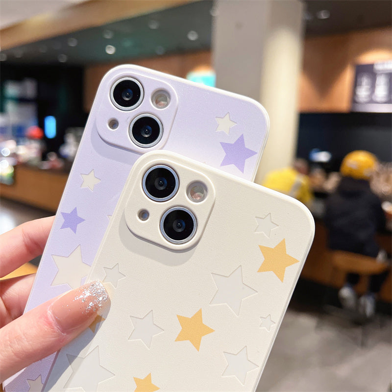 Cute Stars Compatible with iPhone Case