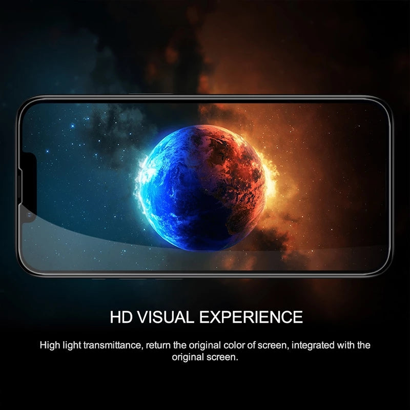 5PCS Protective Tempered Glass Compatible with iPhone Screen Protectors