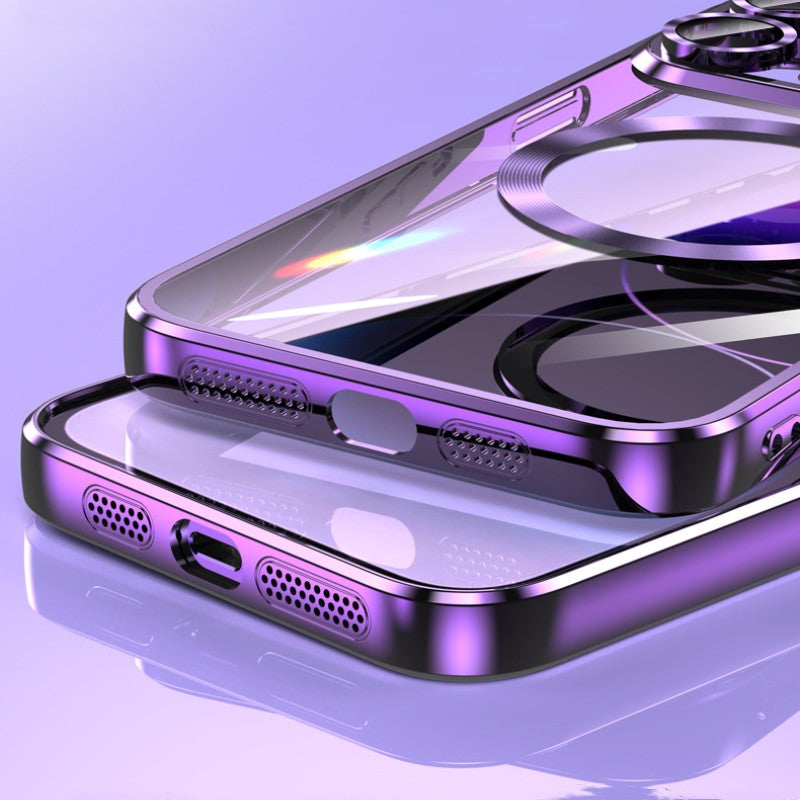 Plating for Magnetic Magsafe Wireless Charging Compatible with iPhone Case