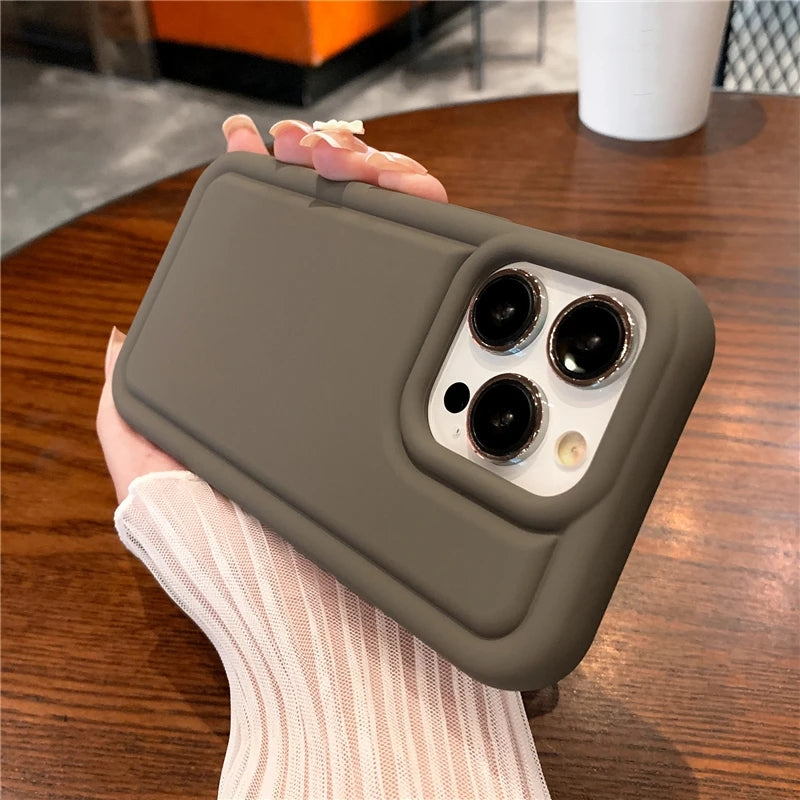 Cushion Matte Compatible with iPhone Case