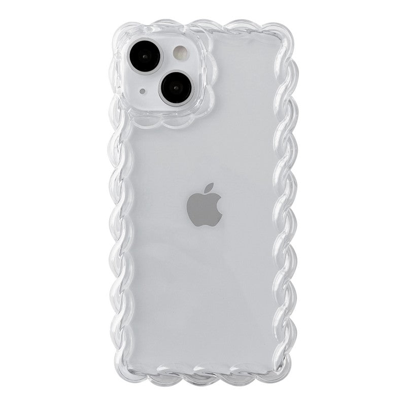 Twisted Rope Shape Frame Compatible with iPhone Case