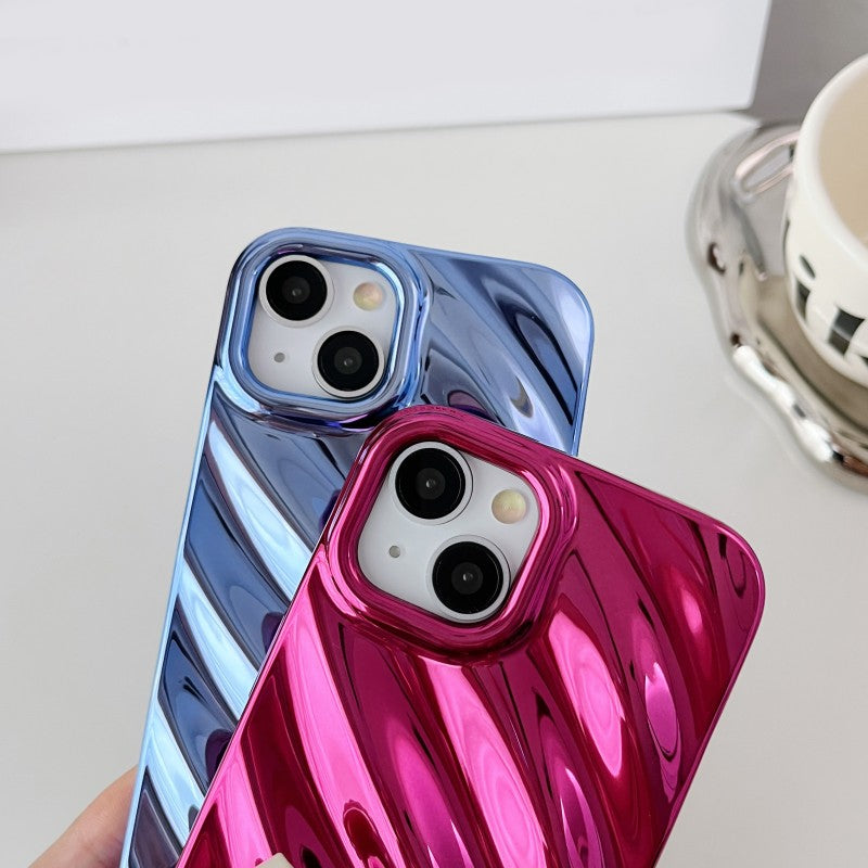 3D Water Ripple Wave Pattern Compatible with iPhone Case