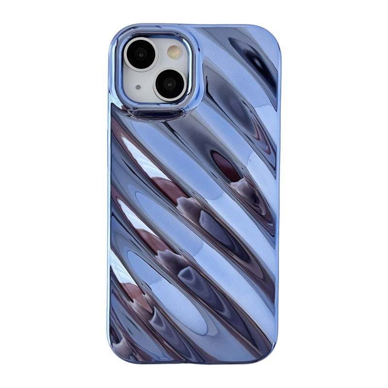3D Water Ripple Wave Pattern Compatible with iPhone Case