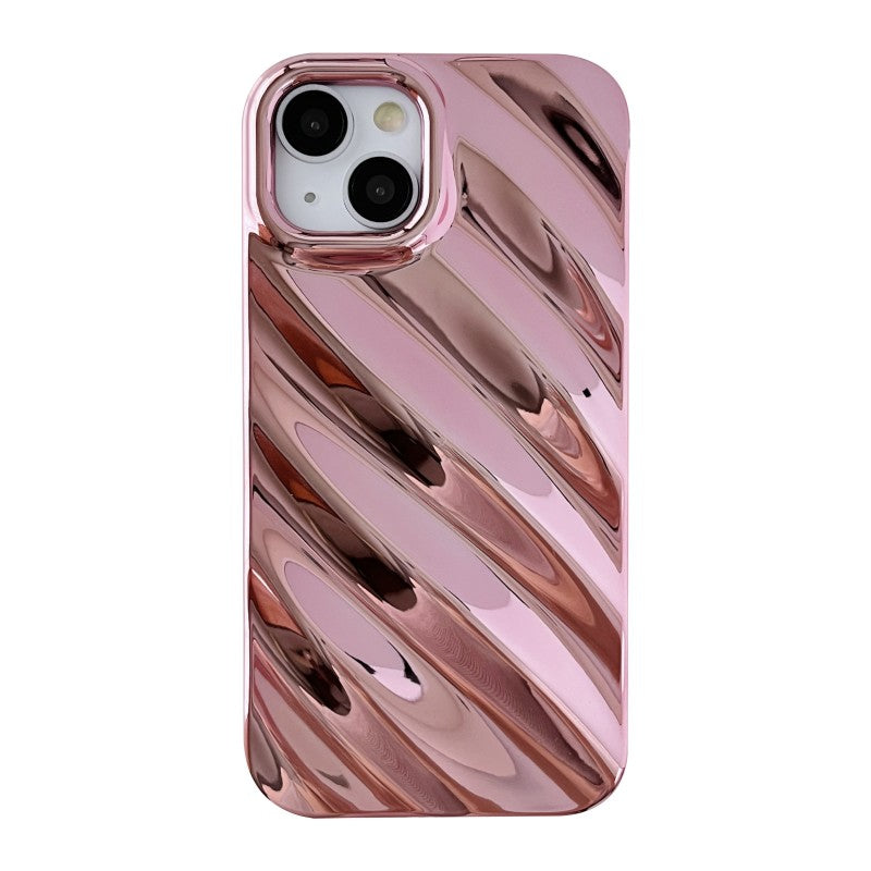 3D Water Ripple Wave Pattern Compatible with iPhone Case