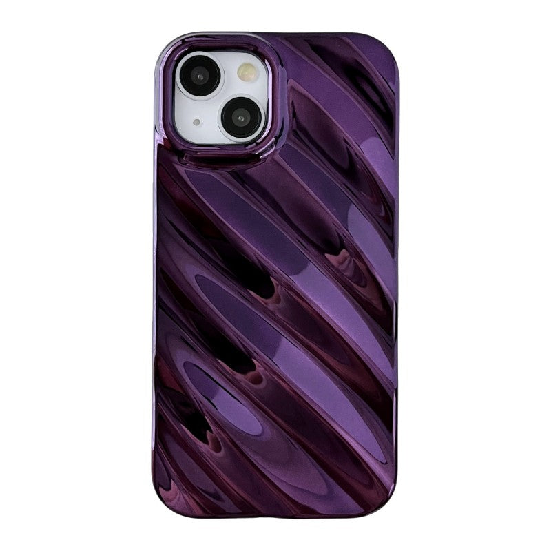 3D Water Ripple Wave Pattern Compatible with iPhone Case