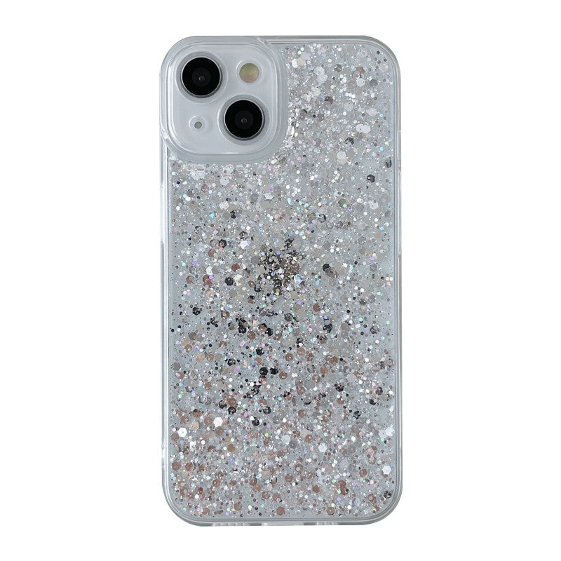 Luxury Glitter Bling Shockproof Clear Soft Silicone Compatible with iPhone Case