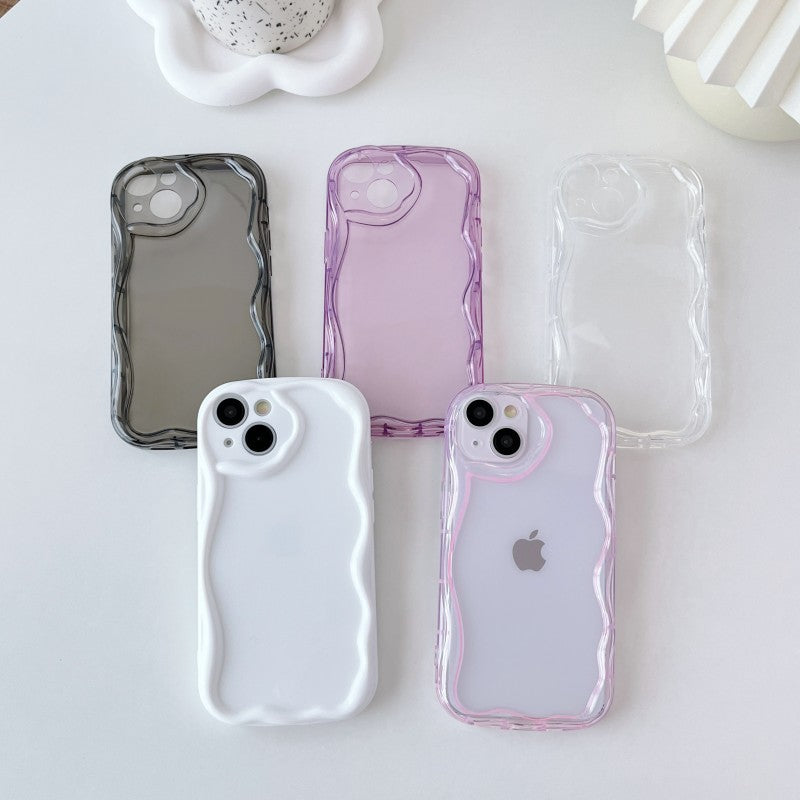 Luxury Shockproof Clear Soft Silicone Compatible with iPhone Case