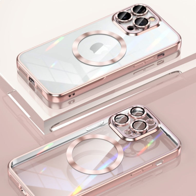 Plating for Magnetic Magsafe Wireless Charging Compatible with iPhone Case