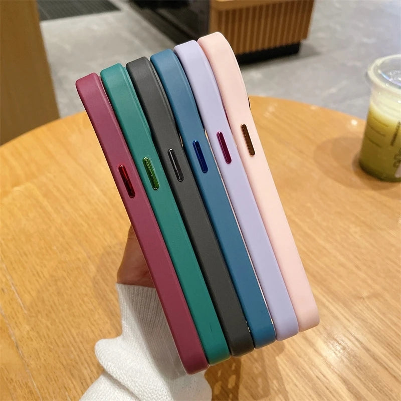 Transparent Shockproof Camera Lens Compatible with iPhone Case