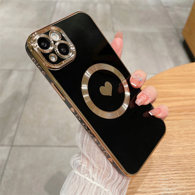 Love Heart for Magsafe Magnetic Wireless Charging Compatible with iPhone Case