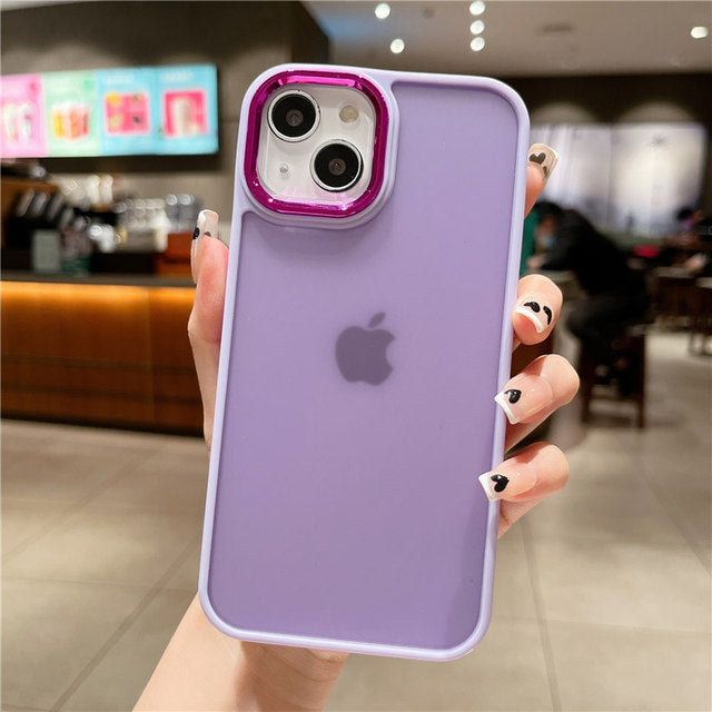 Plating Matte Compatible with iPhone Case
