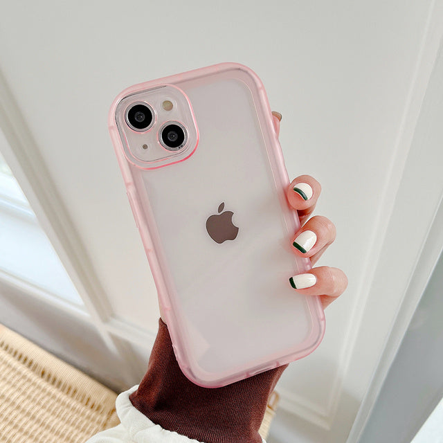 Transparent Camera Protection Shockproof Compatible with iPhone Case