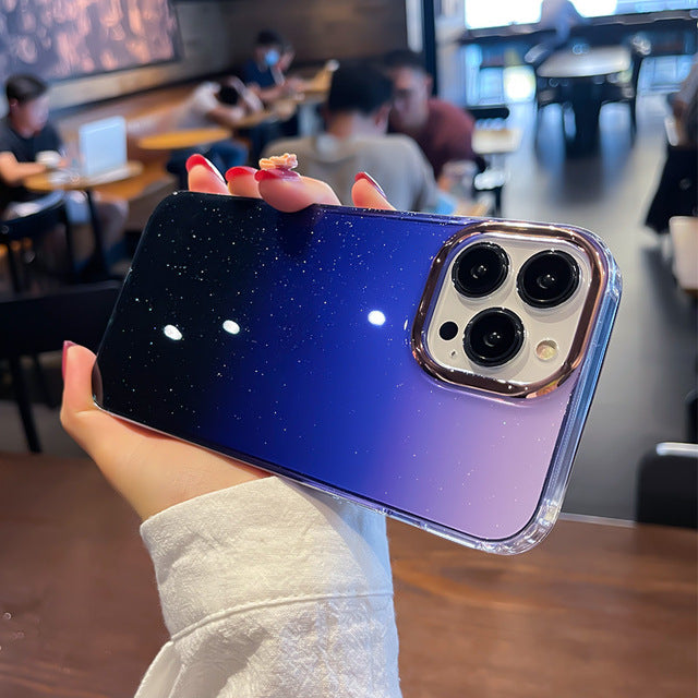 Luxury Fashion Glitter Bling Clear Compatible with iPhone Case