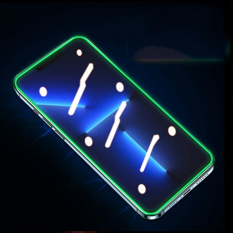 Luminous Tempered Glass Compatible with iPhone Screen Protectors