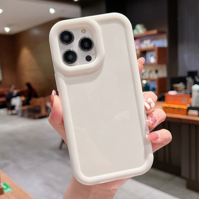 Candy Color Shockproof Silicone Bumper Compatible with iPhone Case
