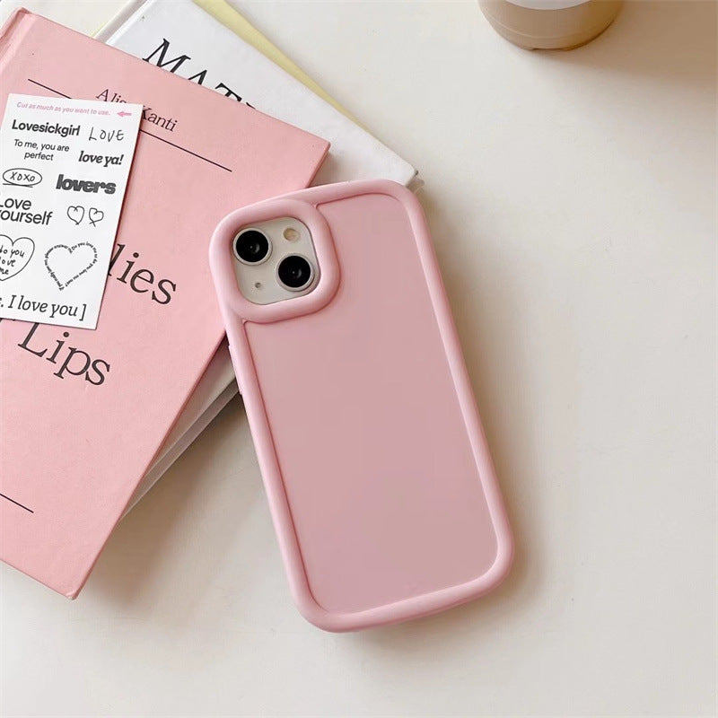 Candy Color Oval Compatible with iPhone Case