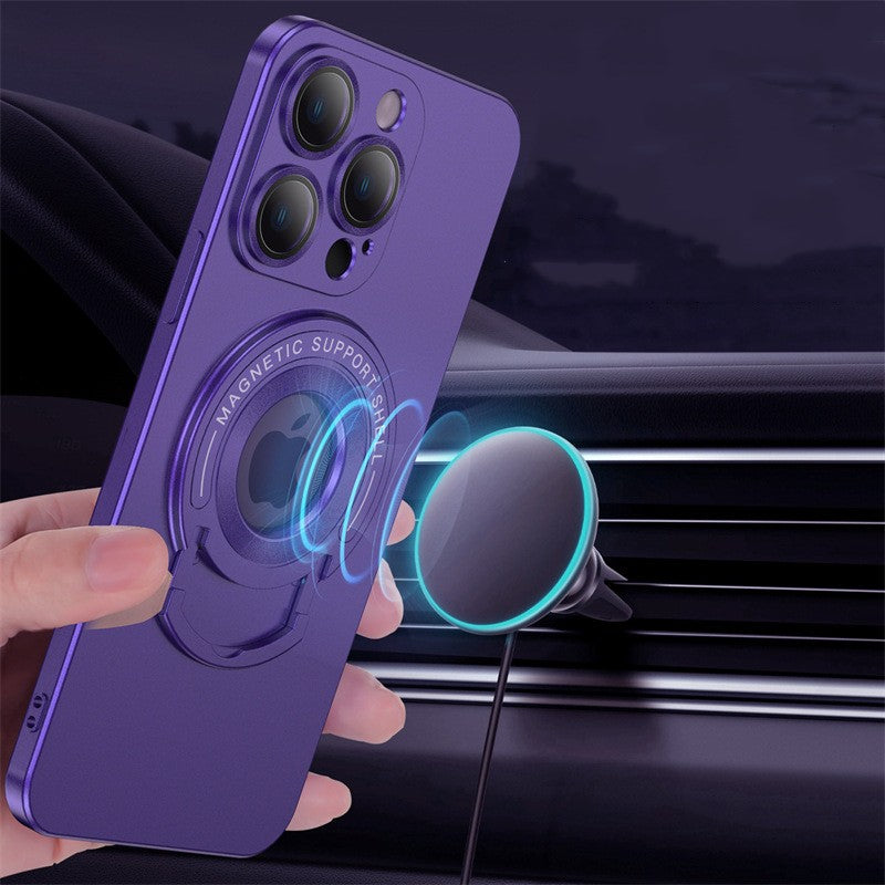 Metal Style Ring Holder Compatible with iPhone Case