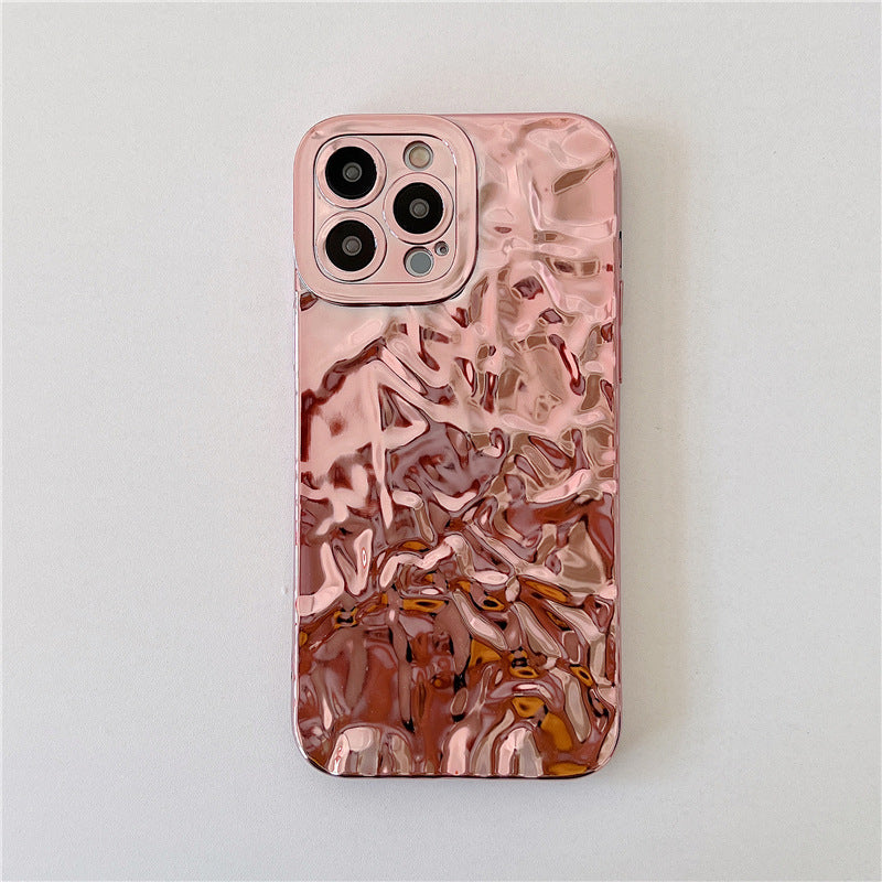 Foil 3D Pleat Compatible with iPhone Case