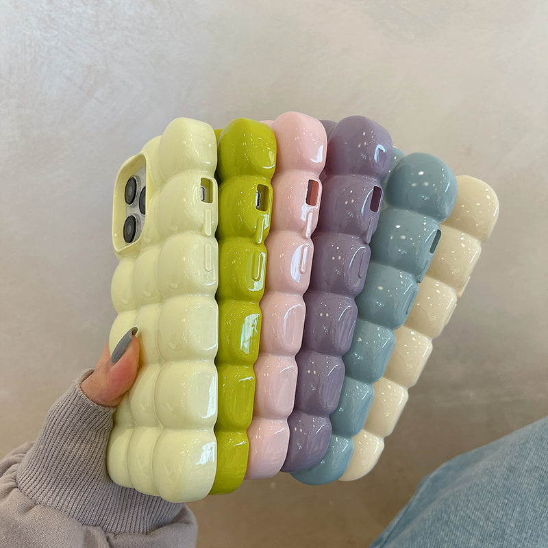 3D Bread Pattern Compatible with iPhone Case