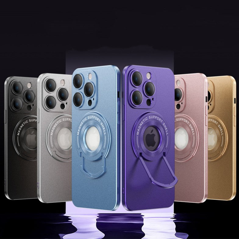 Metal Style Ring Holder Compatible with iPhone Case