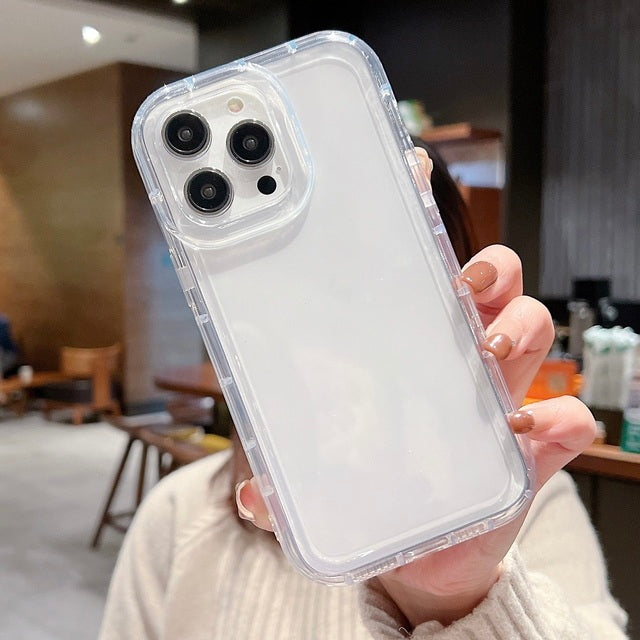 Candy Color Shockproof Silicone Bumper Compatible with iPhone Case