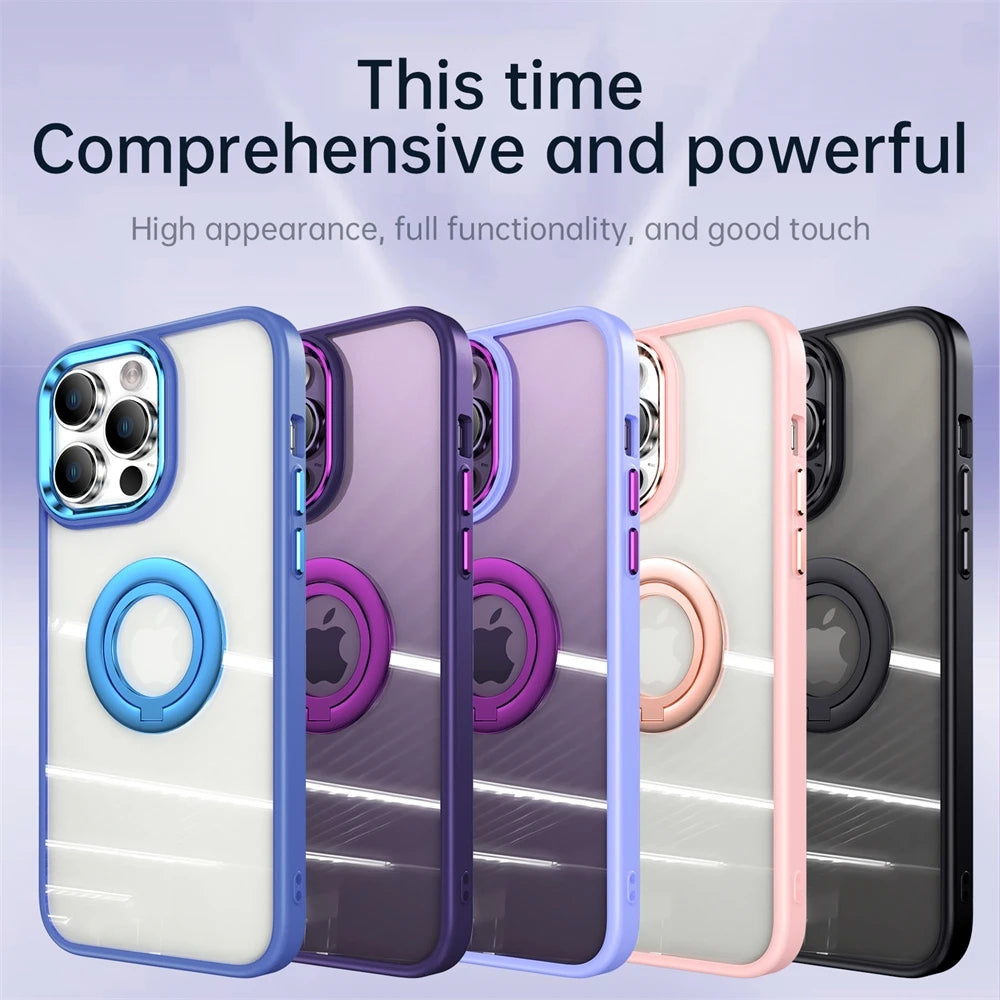 Luxury Electroplated Ring Holder Compatible with iPhone Case