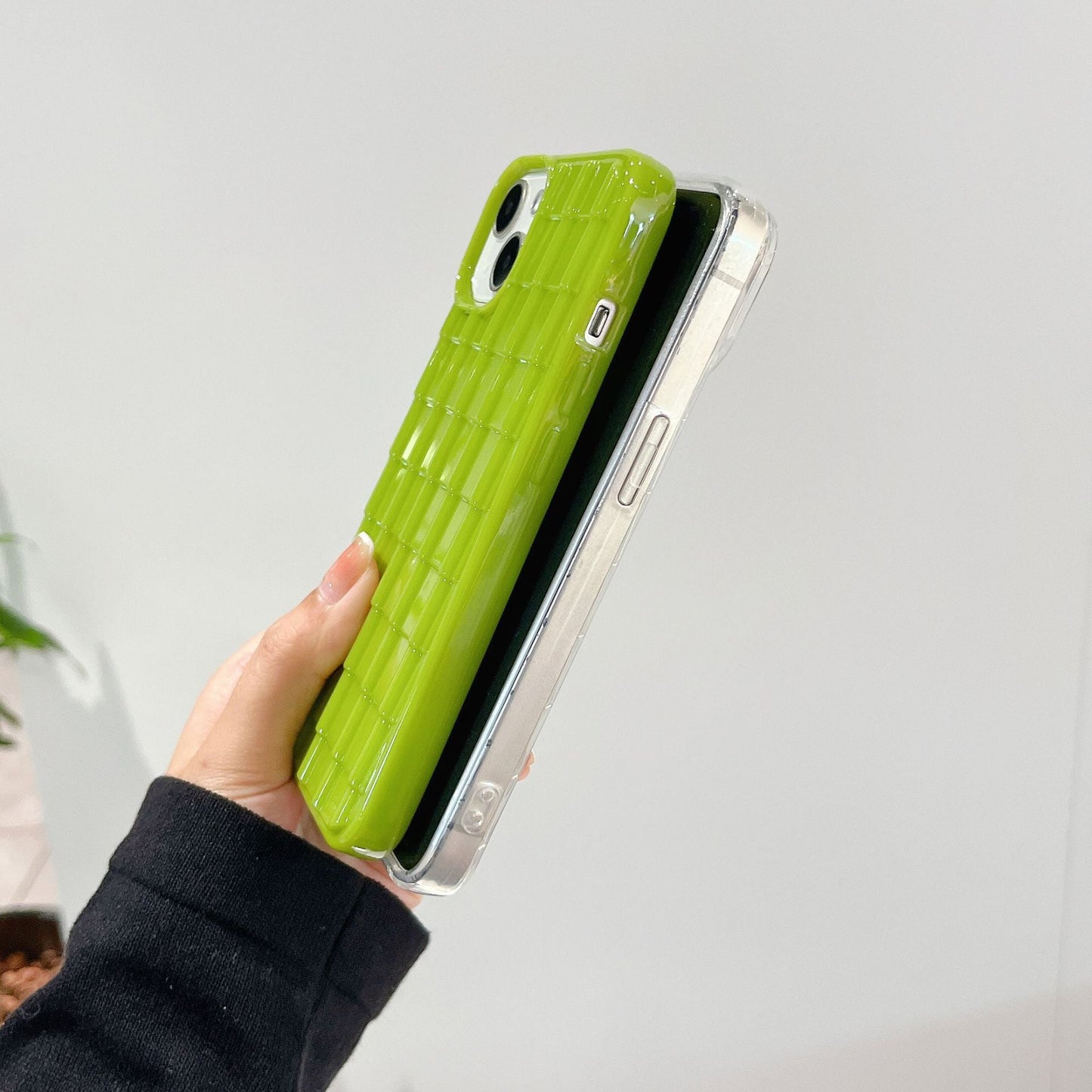 Candy Color Strip Compatible with iPhone Case