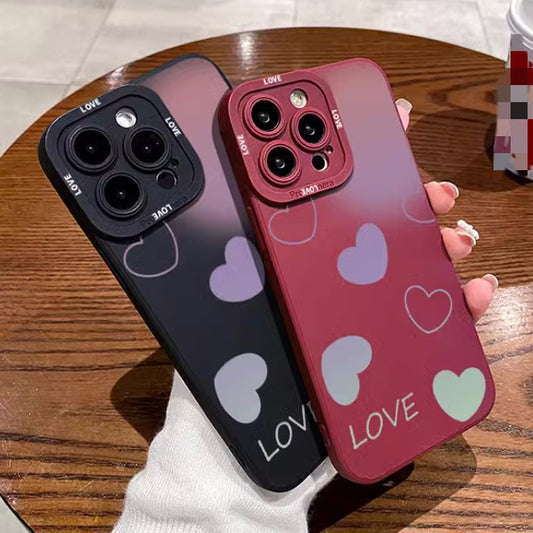 Cute Love Heart iPhone Case