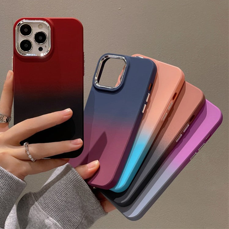 Gradient Color Matte iPhone Case