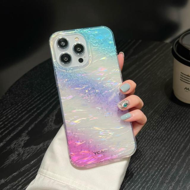 Dream Shell Marble Bling Glitter iPhone Case