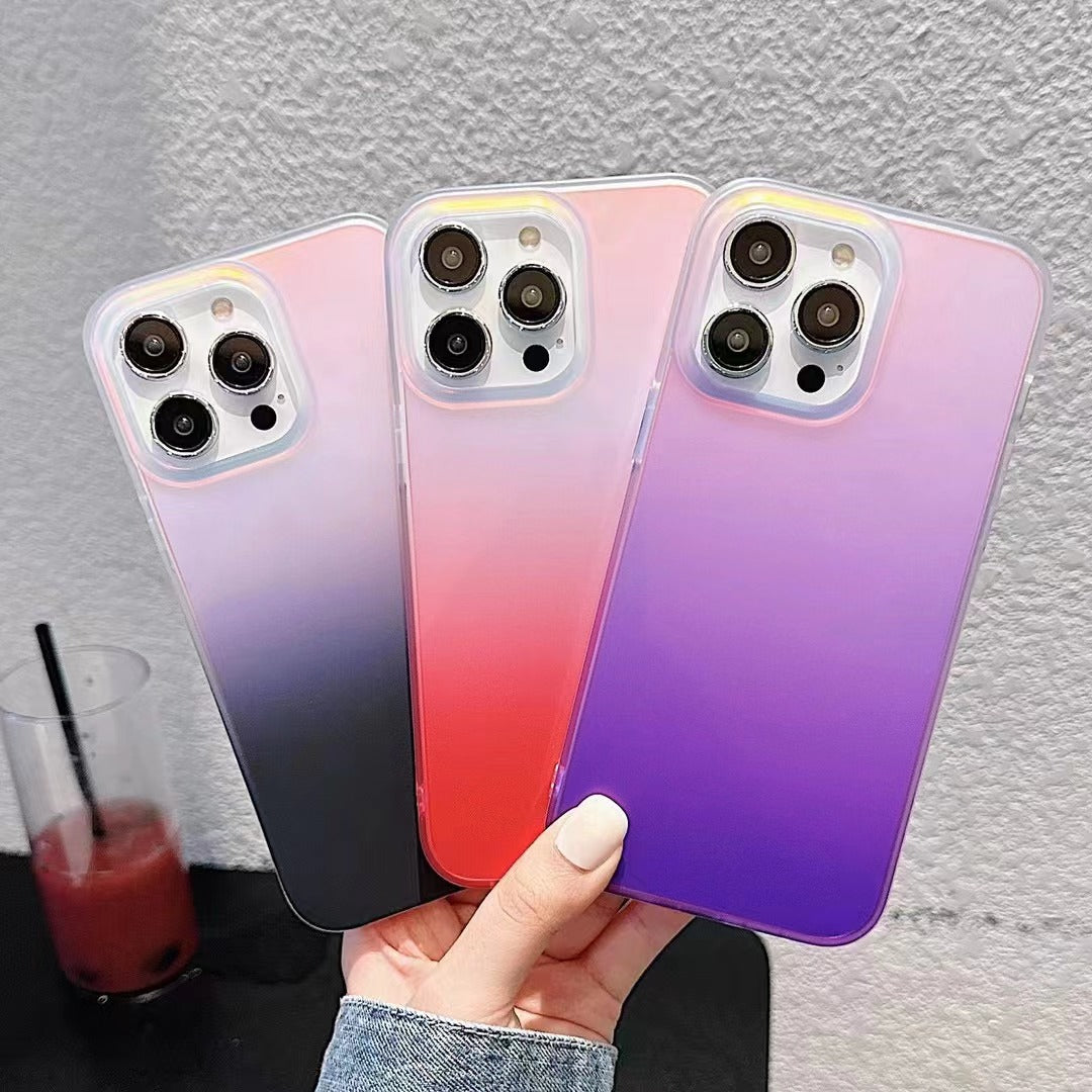 Gradient Color Contrast Color iPhone Case