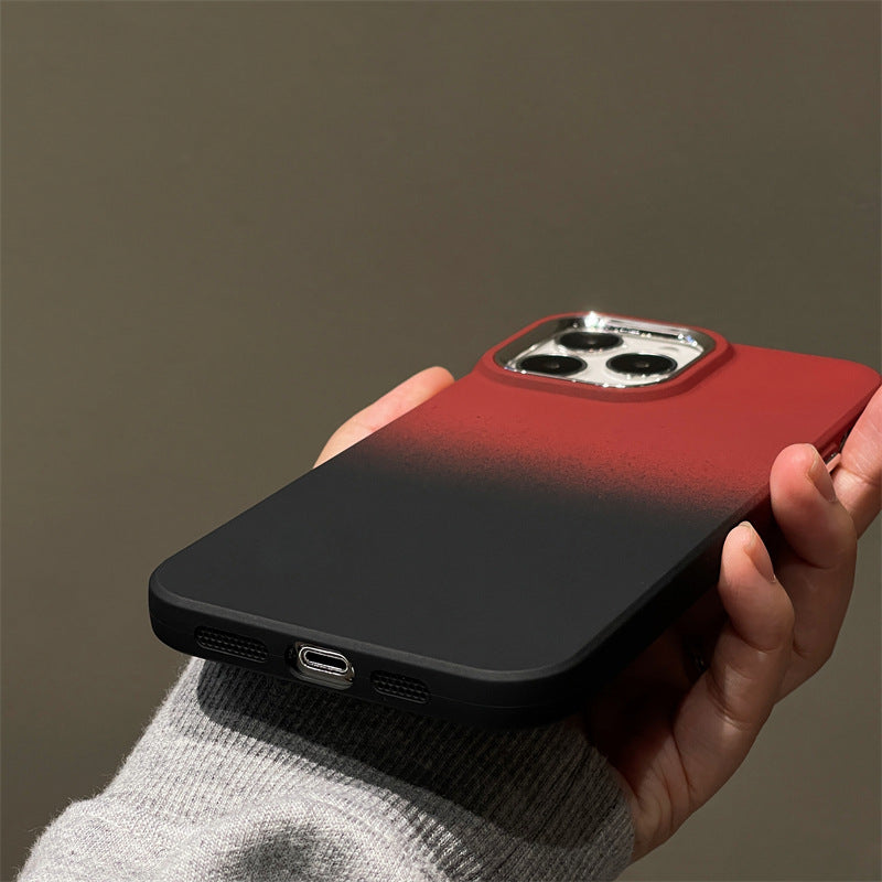 Gradient Color Matte iPhone Case