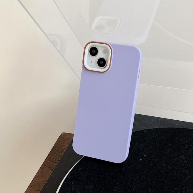 Shockproof Matte Silicone iPhone Case