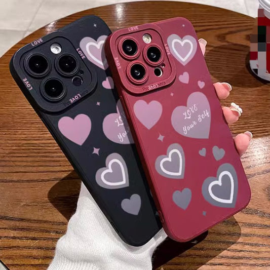 Cute Love Heart iPhone Case