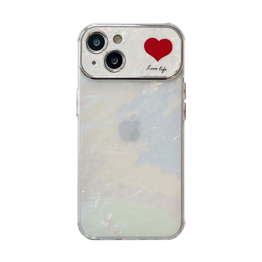 Big Window Love Heart iPhone Case