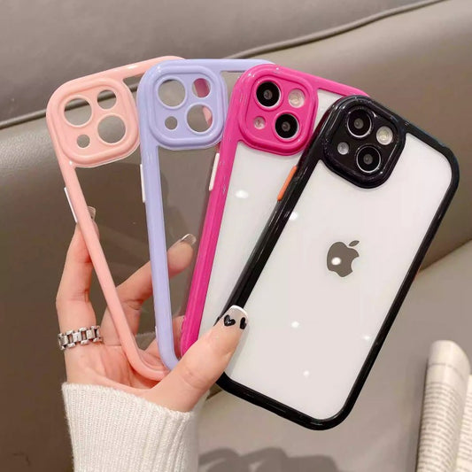 Candy Color Clear iPhone Case