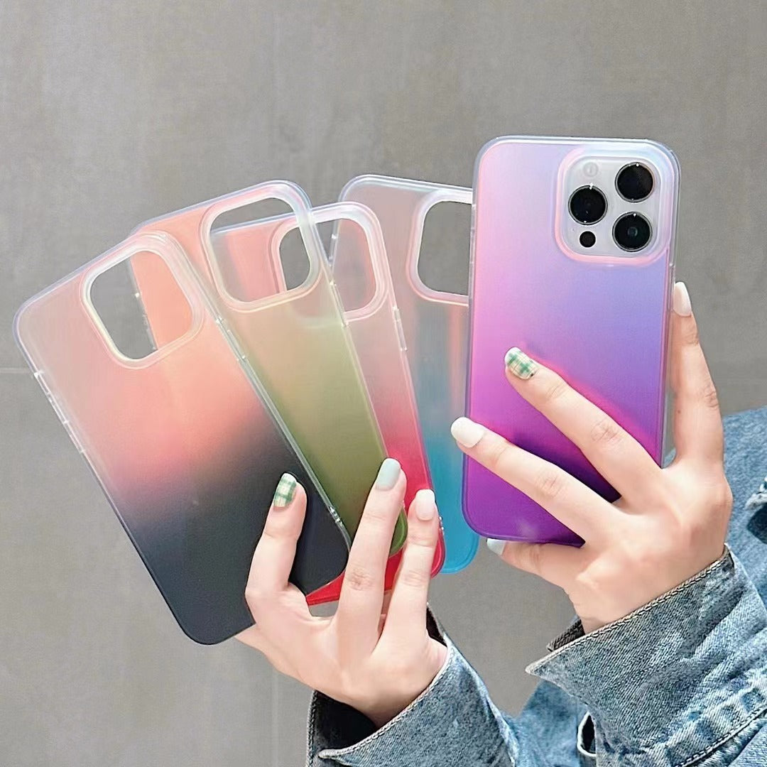 Gradient Color Contrast Color iPhone Case