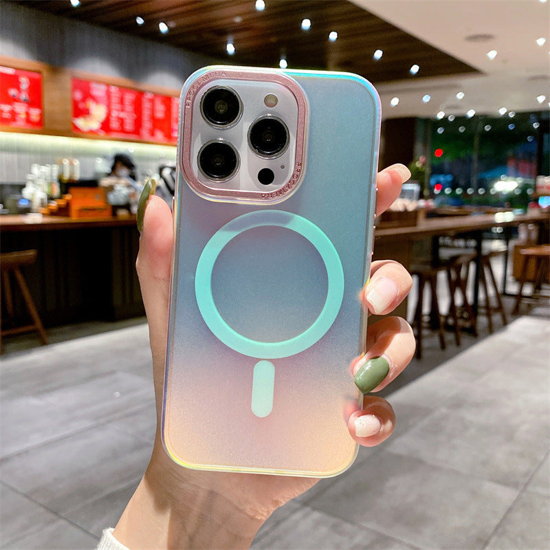 Laser Holographic for Magsafe Magnetic Wireless Charging iPhone Case