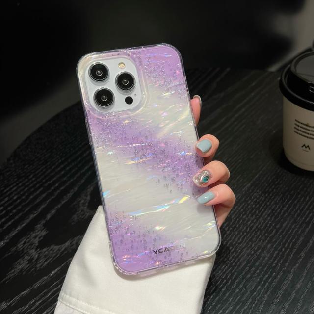 Dream Shell Marble Bling Glitter iPhone Case