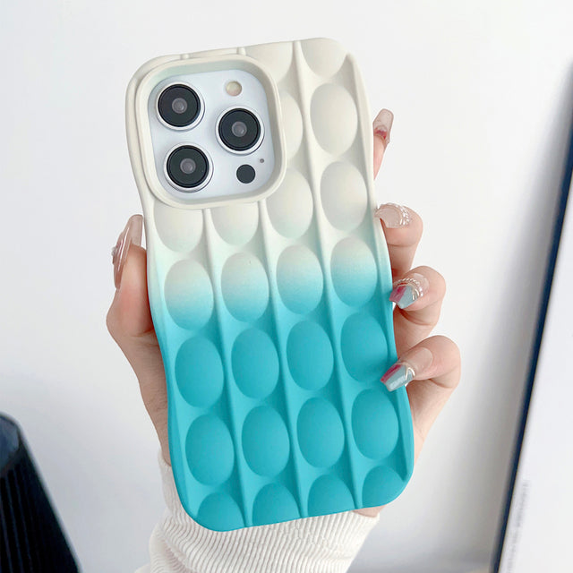 3D Round Dot Wavy Curly iPhone Case