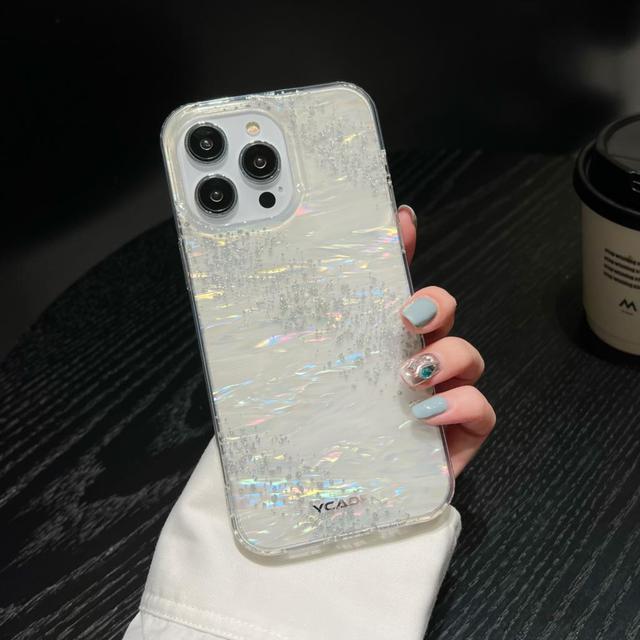 Dream Shell Marble Bling Glitter iPhone Case