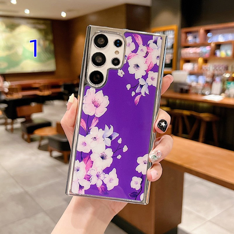 Flower Floral Butterfly Compatible with Samsung Case