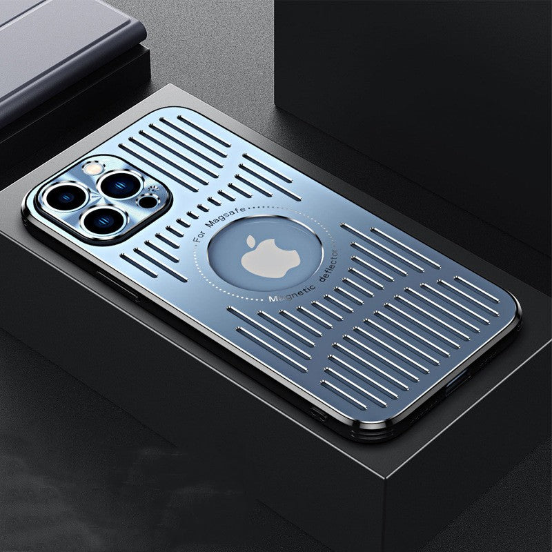 Heat Dissipation Metal Compatible with iPhone Case