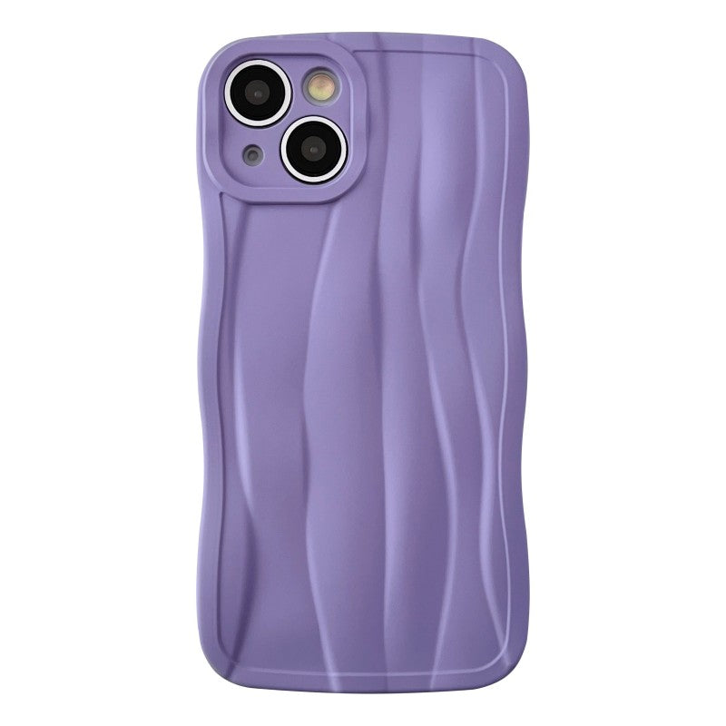 Candy Color Water Ripple Wave Pattern Compatible with iPhone Case