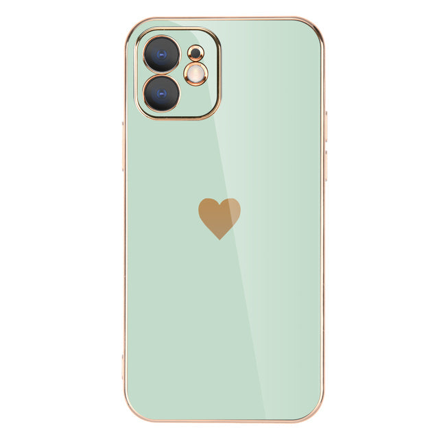 Solid Plating Compatible with iPhone Case