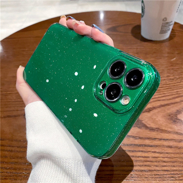 Shining Glitter Shockproof Compatible with iPhone Case