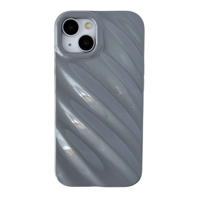 3D Water Ripple Wave Pattern Compatible with iPhone Case