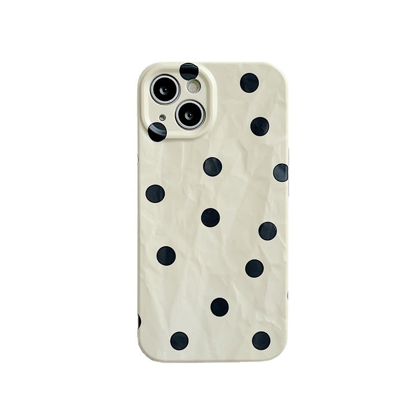 Pleated Dot Compatible with iPhone Case