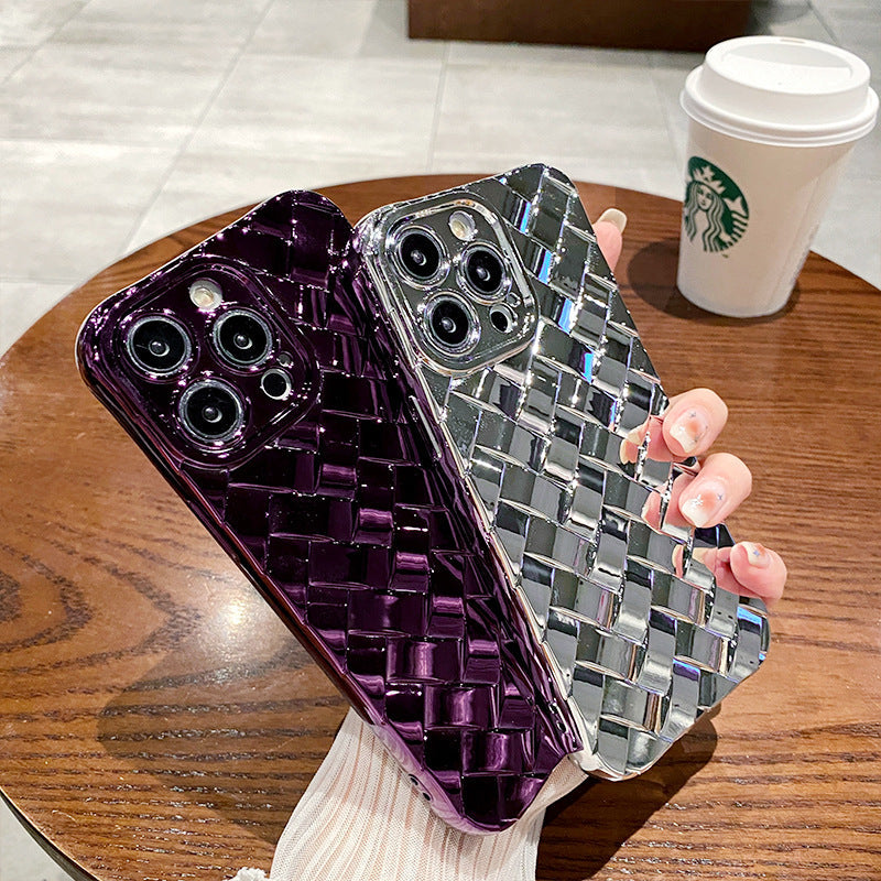 Weave Pattern Compatible with iPhone Case