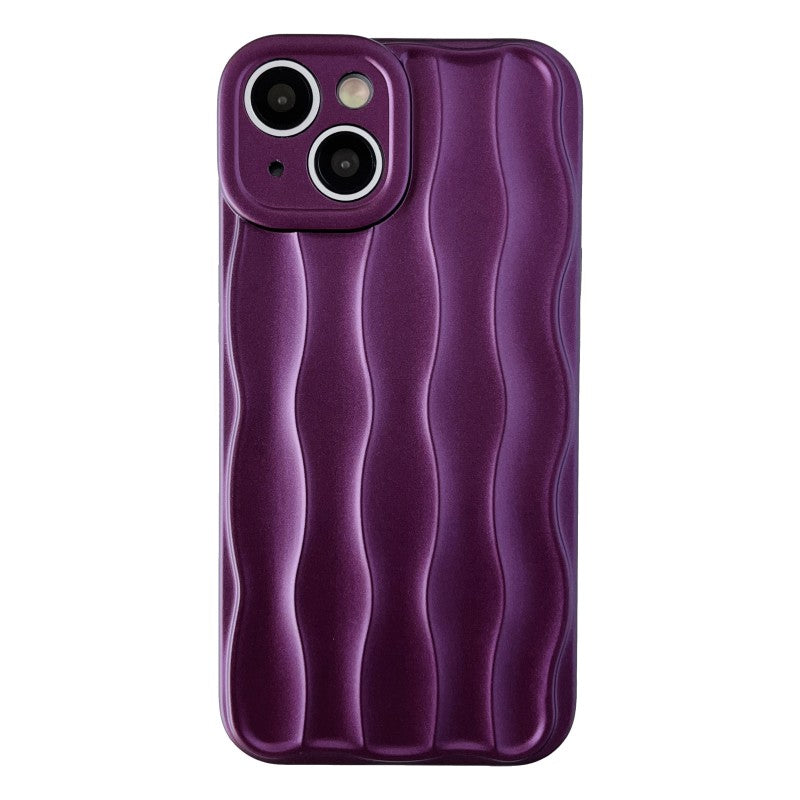 Water Ripple Wave Pattern Silicone Soft Compatible with iPhone Case